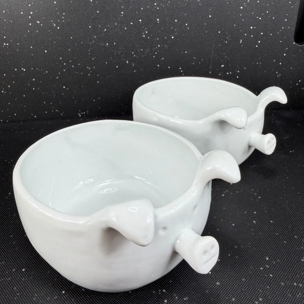 vintage decor handcrafted white